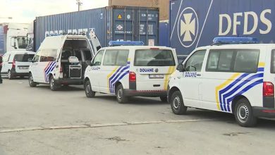 Control major la șoferii de camion din Zeebrugge