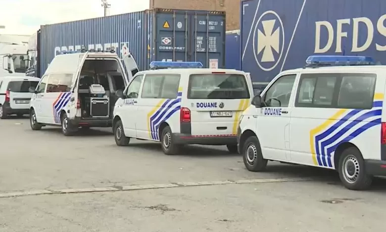 Control major la șoferii de camion din Zeebrugge