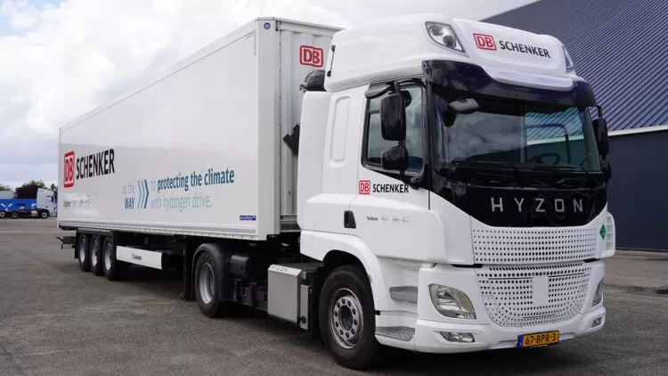 DB Schenker va opera primul său camion cu hidrogen
