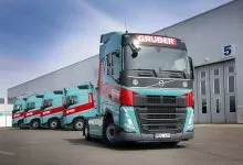 Gruber Logistics și-a extins flota din Lituania cu 10 camioane Volvo FH