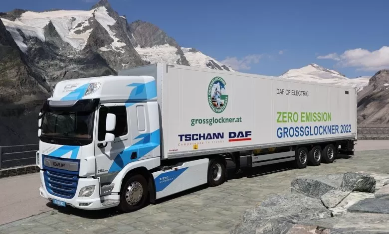 DAF CF Electric, testat în trecătoare alpină Grossglockner