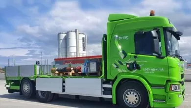 Camion electric Scania 25 P pentru industria offshore din Norvegia