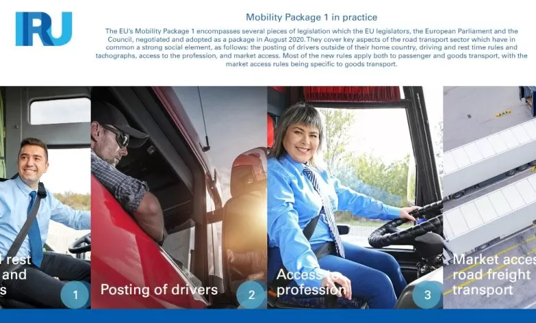 IRU a lansat un portal dedicat Pachetului de Mobilitate