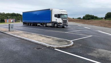 Mai multe locuri de parcare pentru camioane în Danemarca