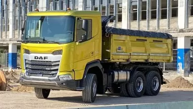 Primele imagini cu noile camioane de construcții DAF