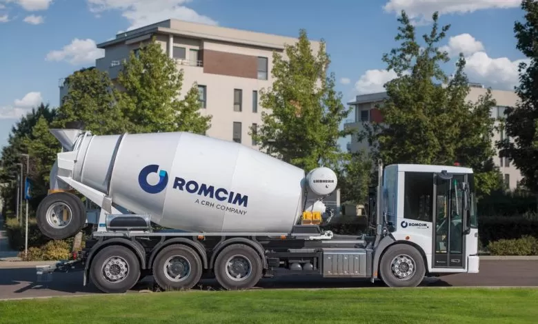 Autobetonieră Mercedes-Benz Econic pentru Romcim