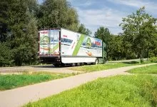 Transport cu temperatură controlată fără emisii CO2 cu Kögel eCool 7 Transport cu temperatură controlată fără emisii CO2 cu Kögel eCool