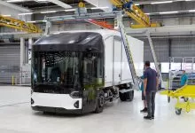 Steyr Automotive reia producția camioanelor electrice Volta 8 Primul camion electric Volta Zero a ieșit de pe linia de producție din Steyr