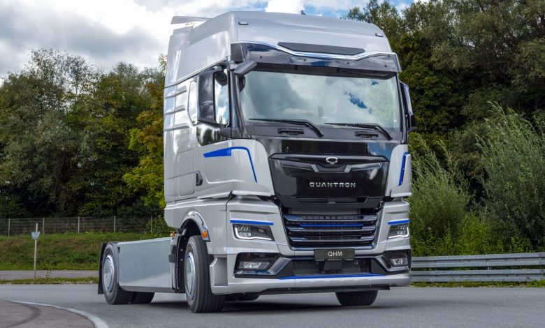 IAA 2022: QUANTRON prezintă camioane cu hidrogen cu autonomie de 1.500 km