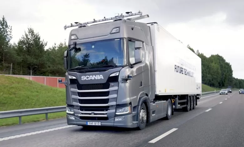 Un camion autonom Scania va circula pe o rută fixă de 300 km