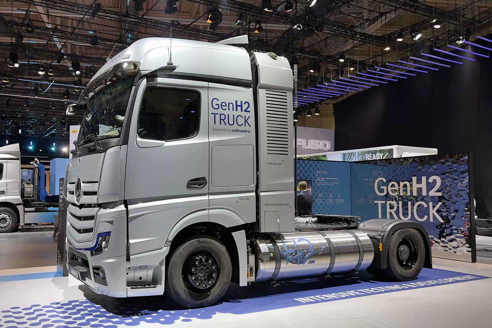 IAA 2022: Daimler Truck face demonstrații cu un camion cu hidrogen
