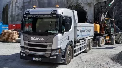 Patru basculante electrice Scania pentru Bjørnars Transport