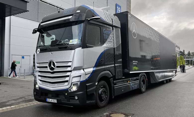 IAA 2022: Daimler Truck face demonstrații cu un camion cu hidrogen