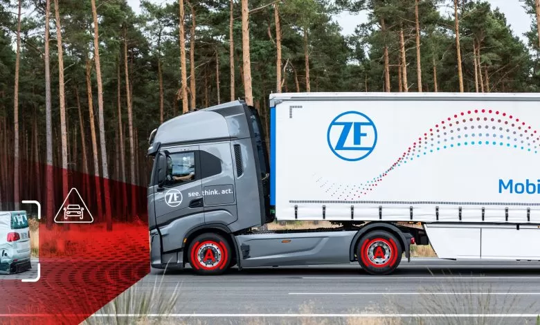 ZF prezintă tehnologii de siguranță pentru întreaga combinație