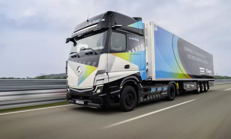 LC3 Trasporti a comandat 30 de eActros LongHaul 1 LC3 a comandat 30 de camioane electrice eActros LongHaul
