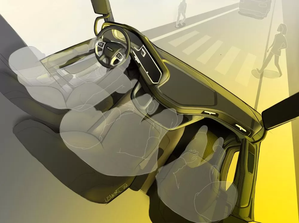 54 Sketch DAF XD Interior 3 Seats scaled e1666689201366