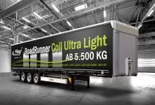 IAA 2022: Fliegl a prezenat o remorcă ușoară pentru transport de bobine de oțel