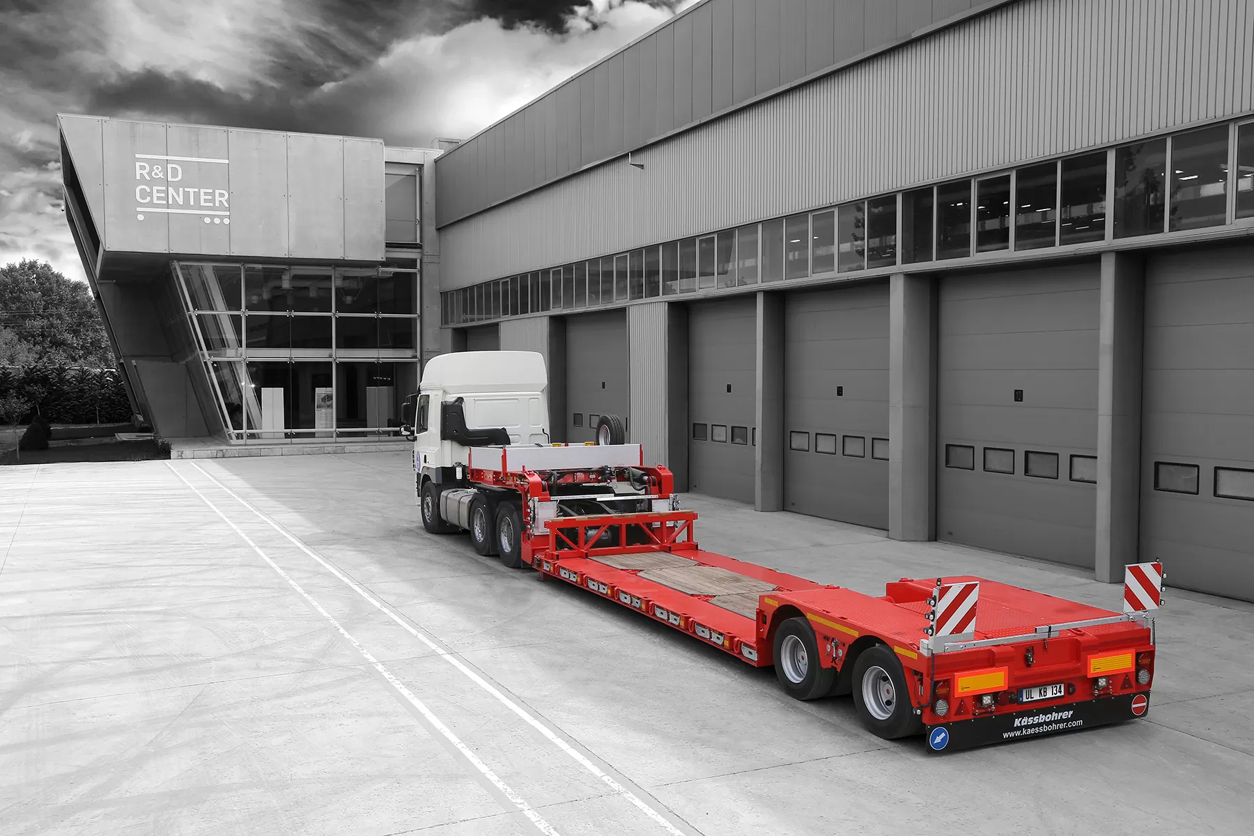 bauma 2022: Kässbohrer a prezentat gama de trailere pentru construcții
