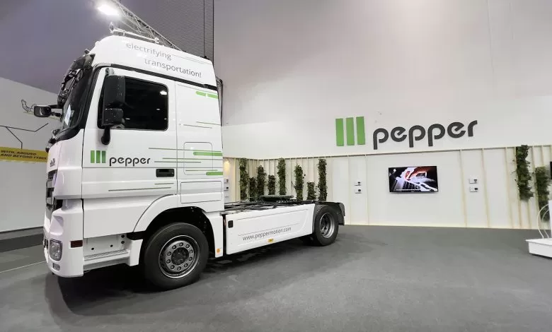 IAA 2022: Pepper motion a prezentat un kit de electrificare reotrfit a camioanelor