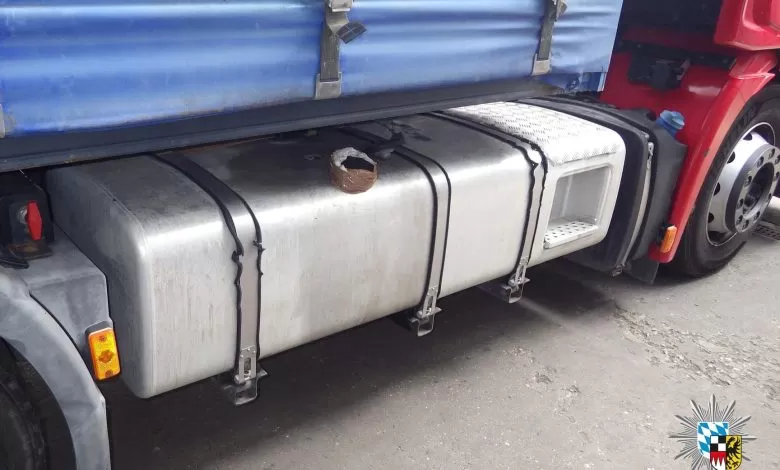 Zi cu ghinion pentru un șofer bulgar de camion, în Germania 1 sofer bulgar camion germania1