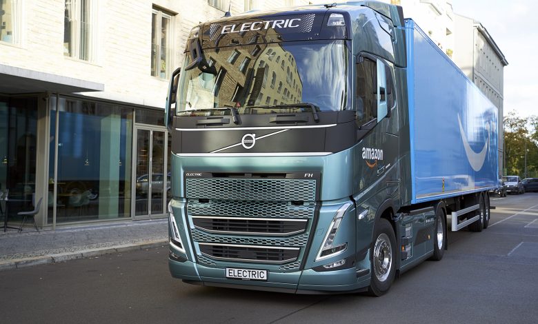 Amazon va opera 20 de camioane electrice Volvo FH Electric