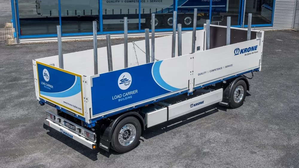 Soluțiile Krone pentru transport de materiale de construcții