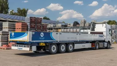 Soluțiile Krone pentru transport de materiale de construcții