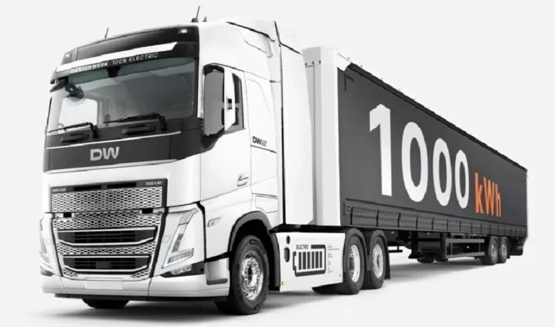 Designwerk lansează un camion electric cu baterie de 1.000 kWh