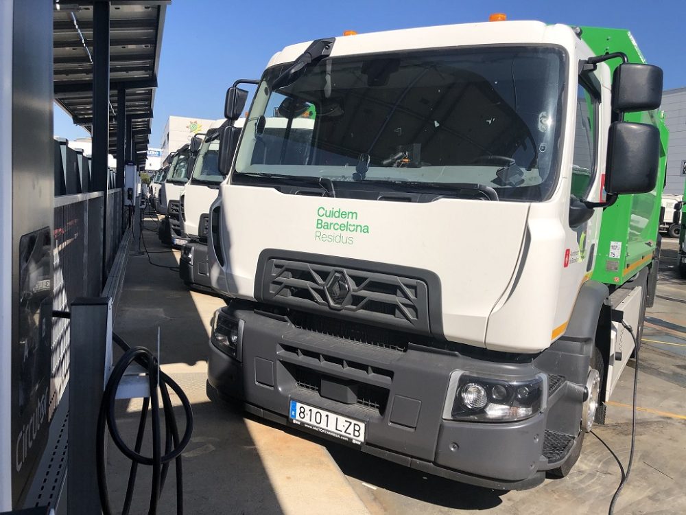 73 de camioane electrice Renault pentru salubritate în Barcelona