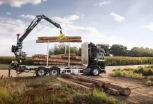 Hiab a actualizat soluția digitală HiVision pentru macarale forestiere și cârlige hidraulice
