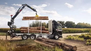 Hiab a actualizat soluția digitală HiVision pentru macarale forestiere și cârlige hidraulice