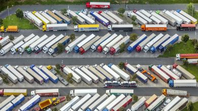 Germania: Vor fi marcate locuri de parcare suplimentare, în spații deja ocupate de camioane