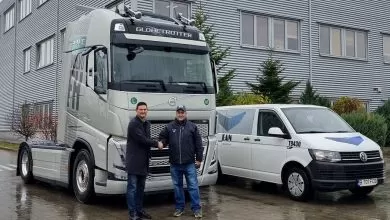 Primul Volvo FH din flota FAN Courier
