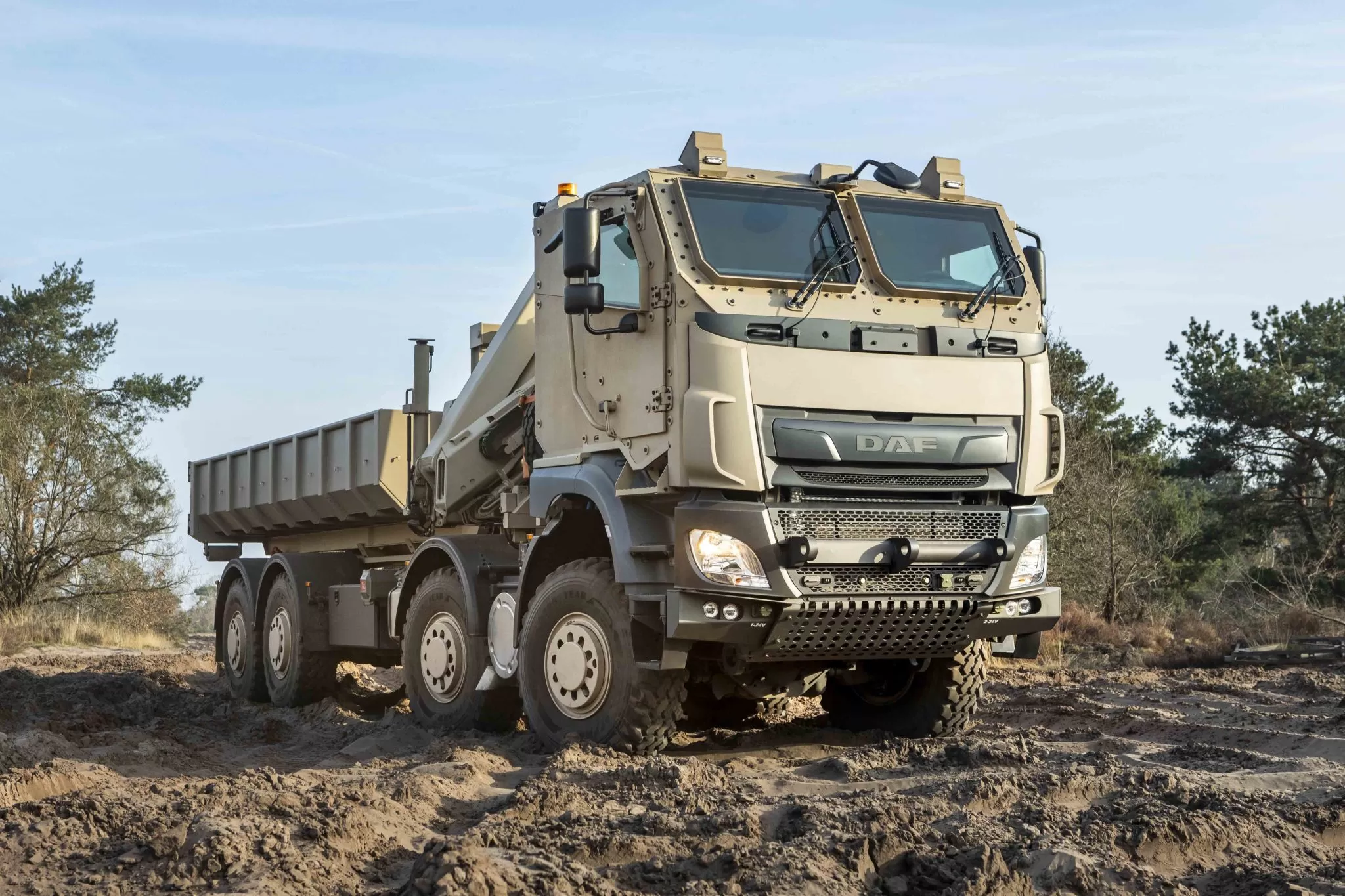 Primele camioane DAF CF Military livrate către armata belgiană