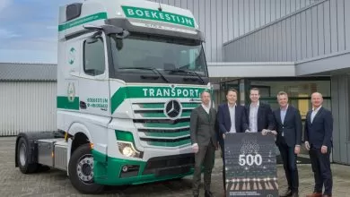 Boekesteijn a comandat 500 de autotractoare Actros L 1842