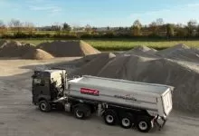 Langendorf prezintă o semiremorcă basculabilă ușoară, de sub 5,8 tone