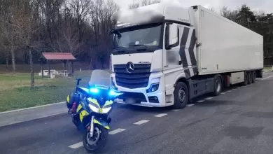 117 km/h pe coborâre: permis suspendat cu ajutorul tahografului