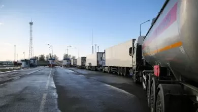 Belarus închide granița pentru camioanele poloneze