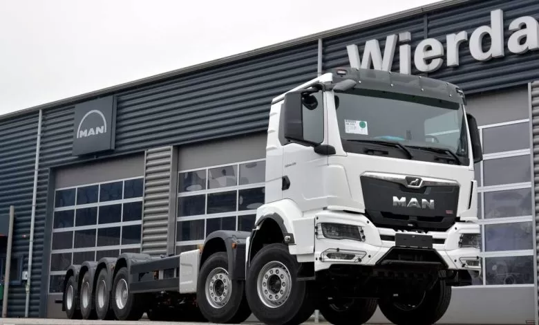 Șasiu MAN TGS de 14 metri lungime