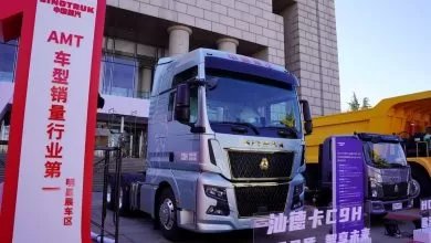 Sitrak C9H, un alt cap tractor de 800 CP din China