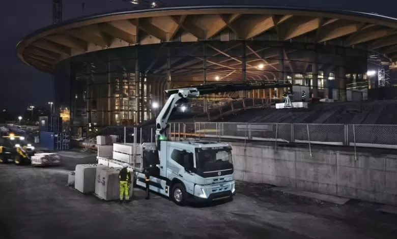 Gama de camioane electrice Volvo Trucks pentru construcții