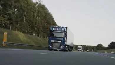 DAF XF cu motor de 640 CP, testat pe un traseu muntos (VIDEO)