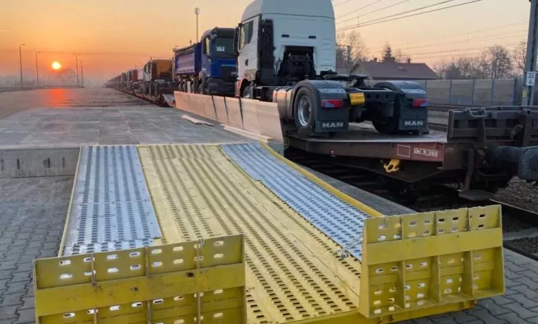 MAN a ales să transporte camioanele noi din Polonia cu trenul 1 MAN a ales să transporte camioanele noi din Polonia cu trenul
