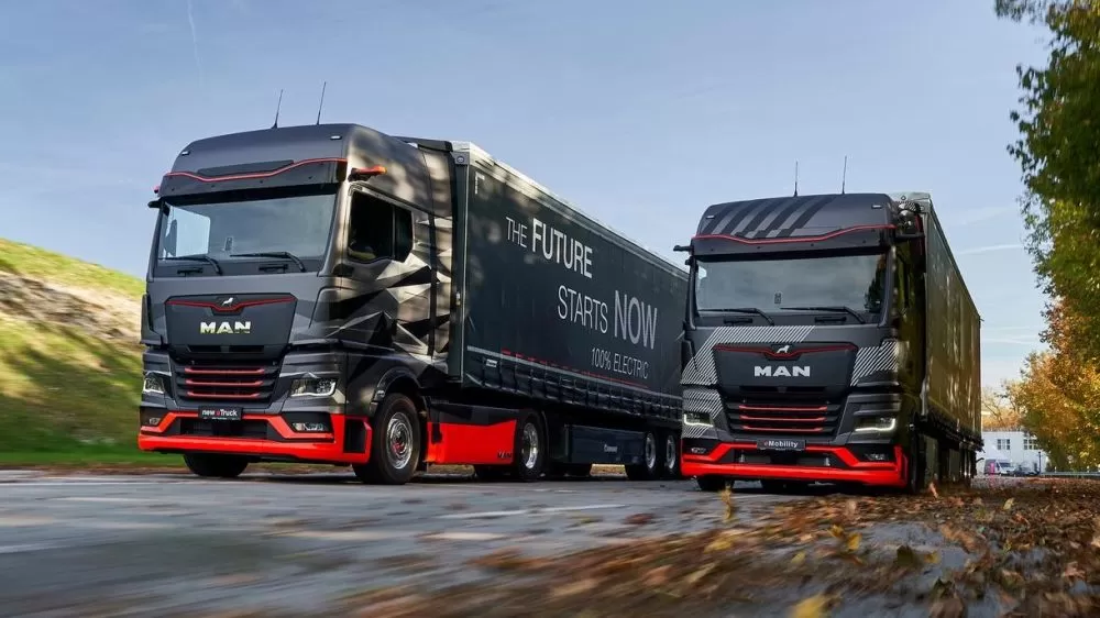 Viitorul camion electric MAN, prezentat clienților din Scandinavia