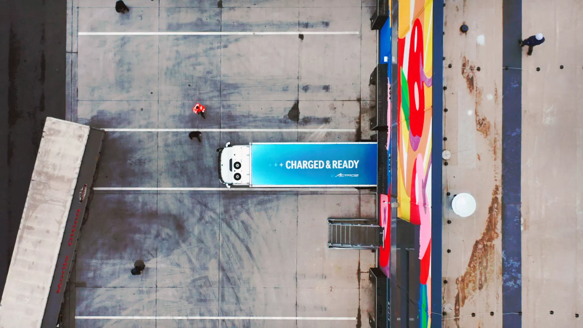 Exclusiv: București - Brașov și retur cu un camion electric