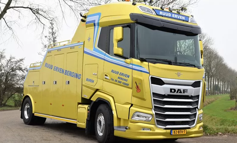 Camion de tractare cu două axe și motor de 430 CP 1 Camion de tractare cu două axe și motor de 430 CP