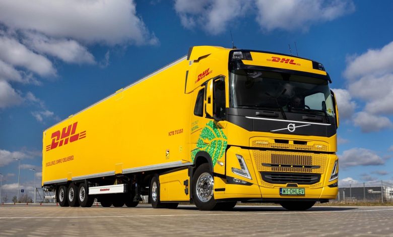 DHL utilizează camioane electrice în transportul intermodal din Polonia