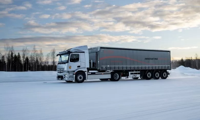 Autotractorul eActros, călătorie de 3.000 km între Cercul Polar și Stuttgart