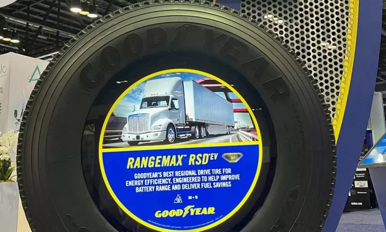 Goodyear introduce RangeMax RSD EV, prima sa anvelopă pentru camioane electrice