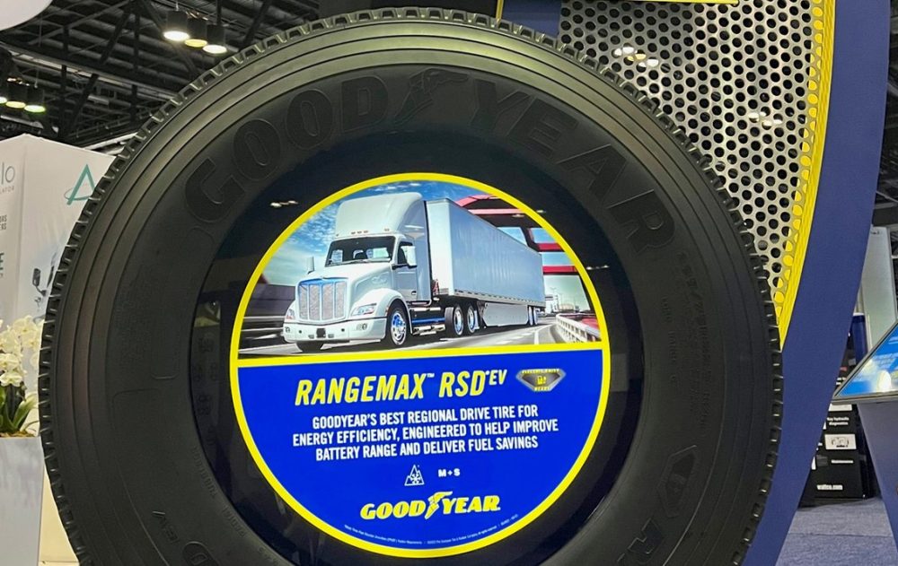 Goodyear RangeMax RSD EV, anvelopă pentru camioane electrice